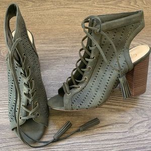 Jessica Simpson Lace Up Wedge